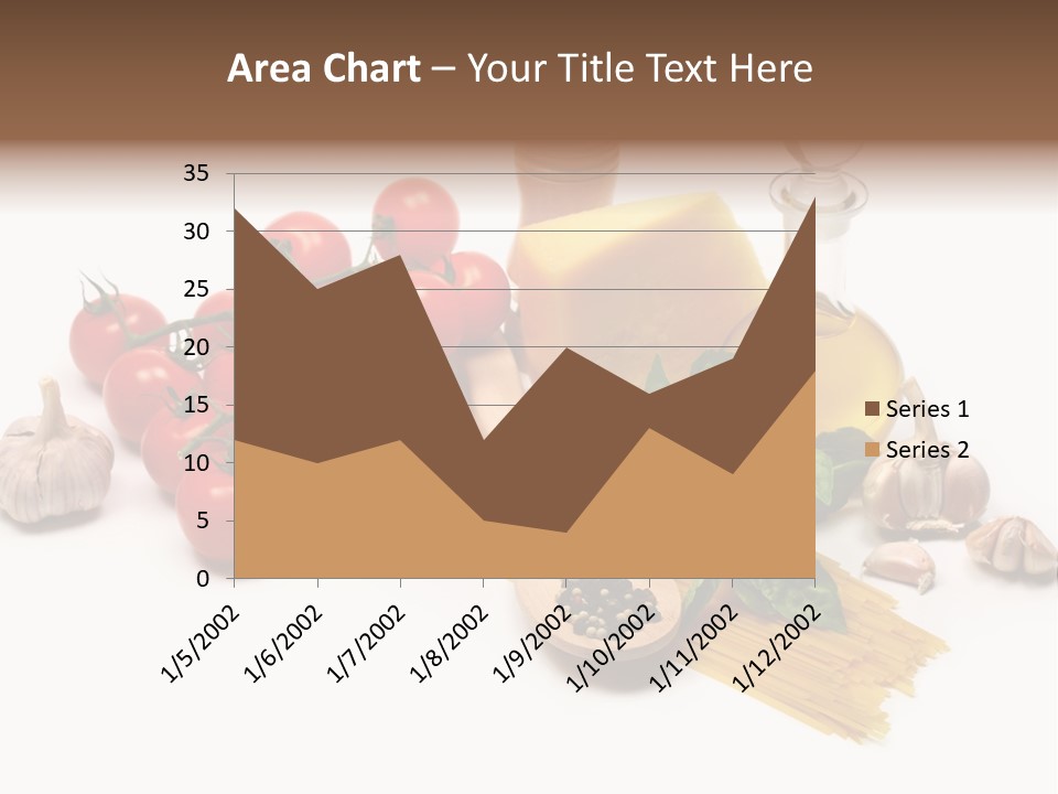 Pestle Freshness Spaghetti PowerPoint Template