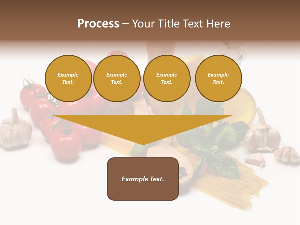 Pestle Freshness Spaghetti PowerPoint Template