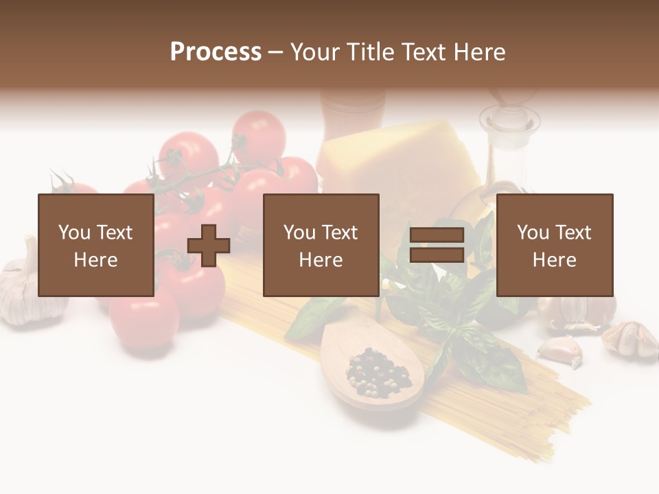 Pestle Freshness Spaghetti PowerPoint Template