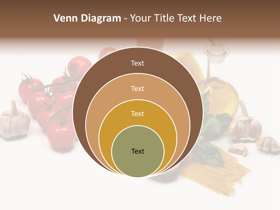 Pestle Freshness Spaghetti PowerPoint Template