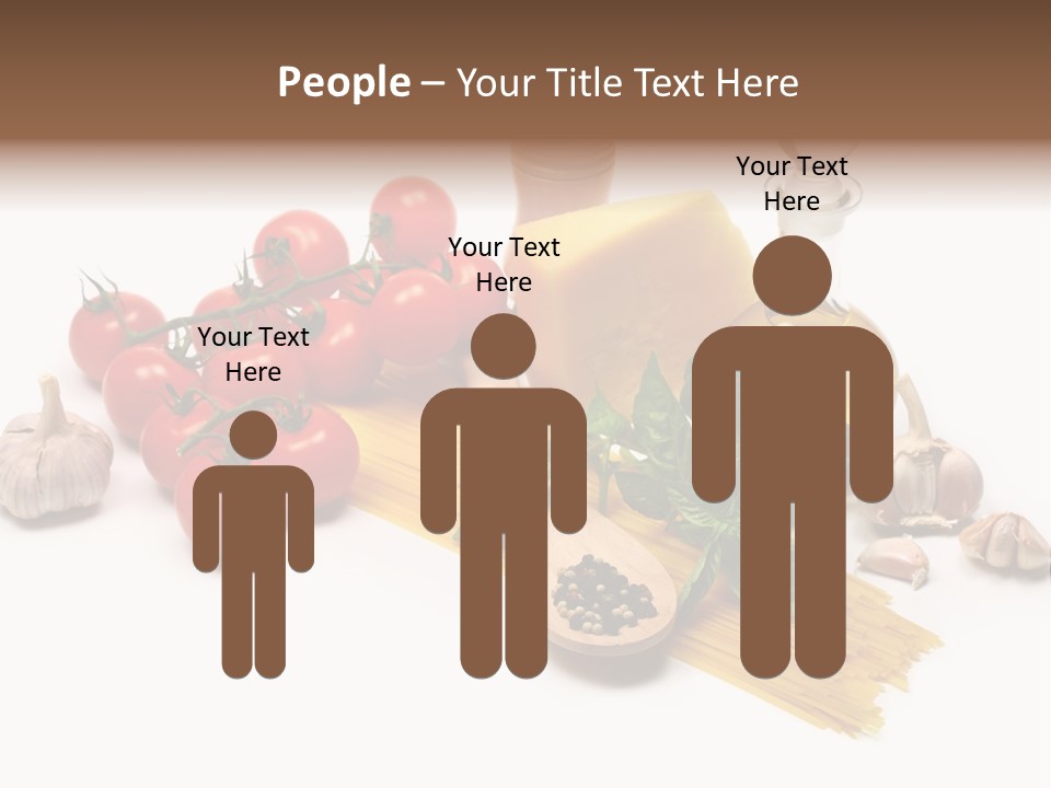 Pestle Freshness Spaghetti PowerPoint Template