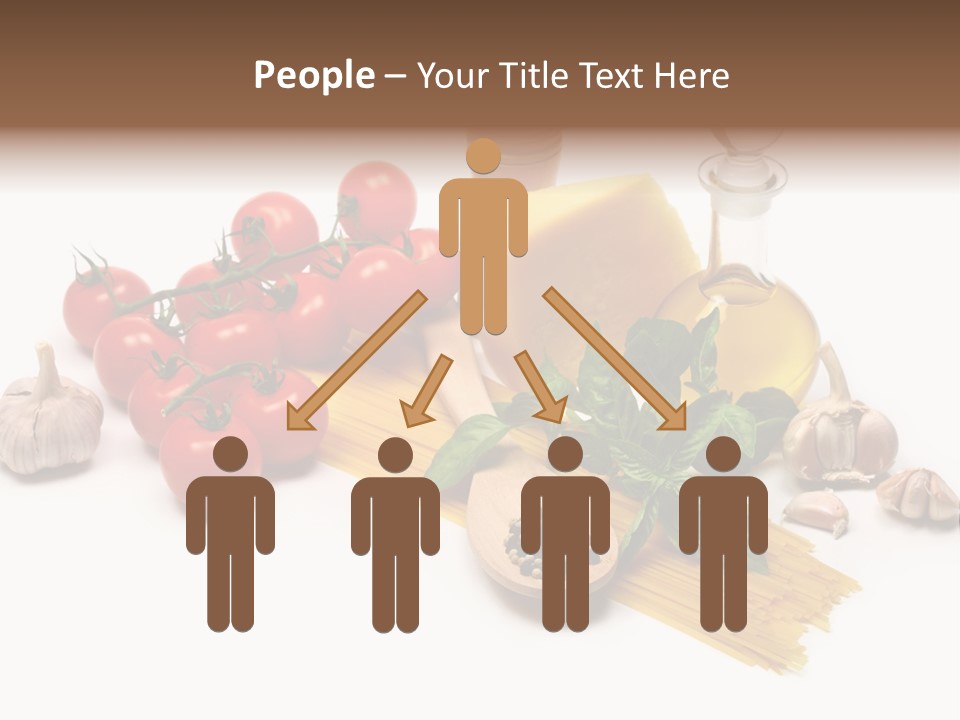 Pestle Freshness Spaghetti PowerPoint Template