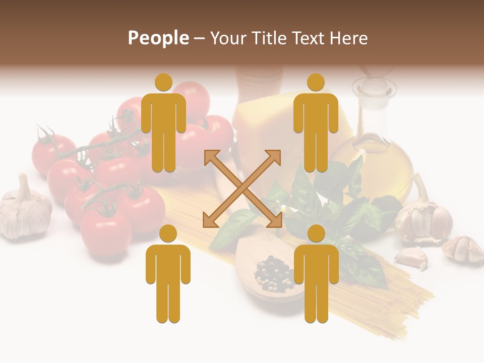 Pestle Freshness Spaghetti PowerPoint Template