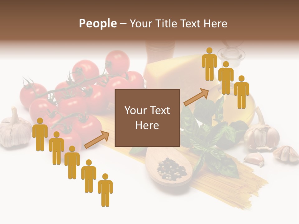 Pestle Freshness Spaghetti PowerPoint Template