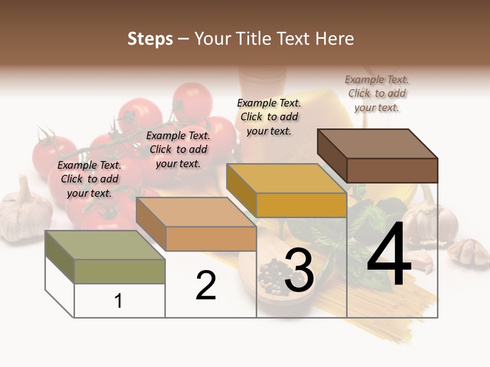 Pestle Freshness Spaghetti PowerPoint Template