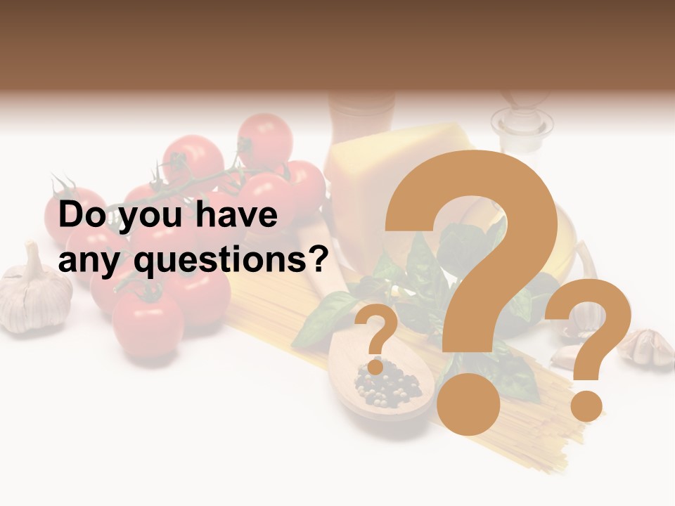 Pestle Freshness Spaghetti PowerPoint Template