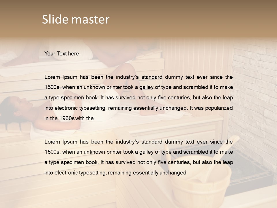 Hot Together Caucasian PowerPoint Template