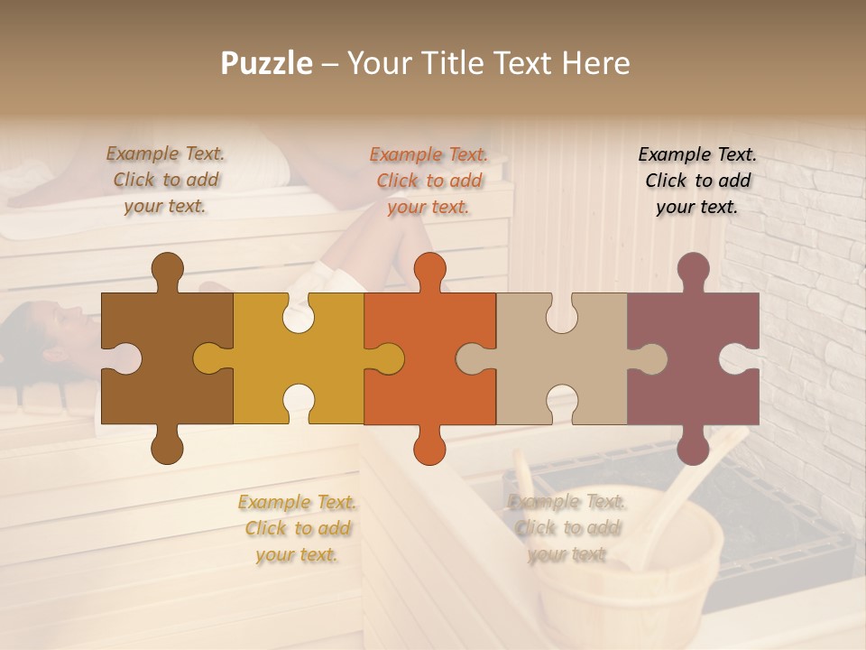 Hot Together Caucasian PowerPoint Template