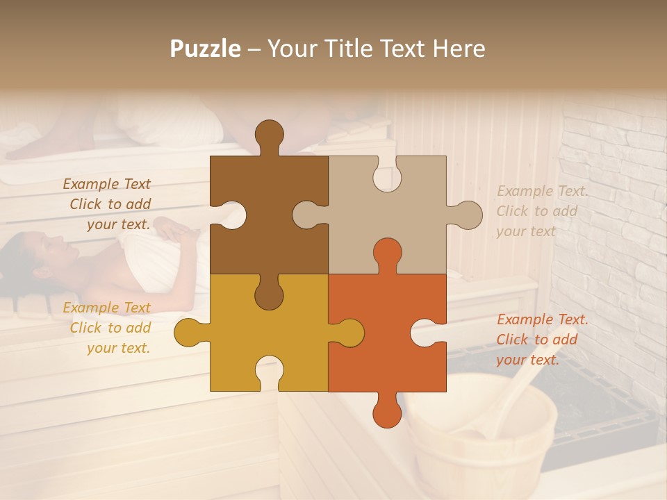 Hot Together Caucasian PowerPoint Template