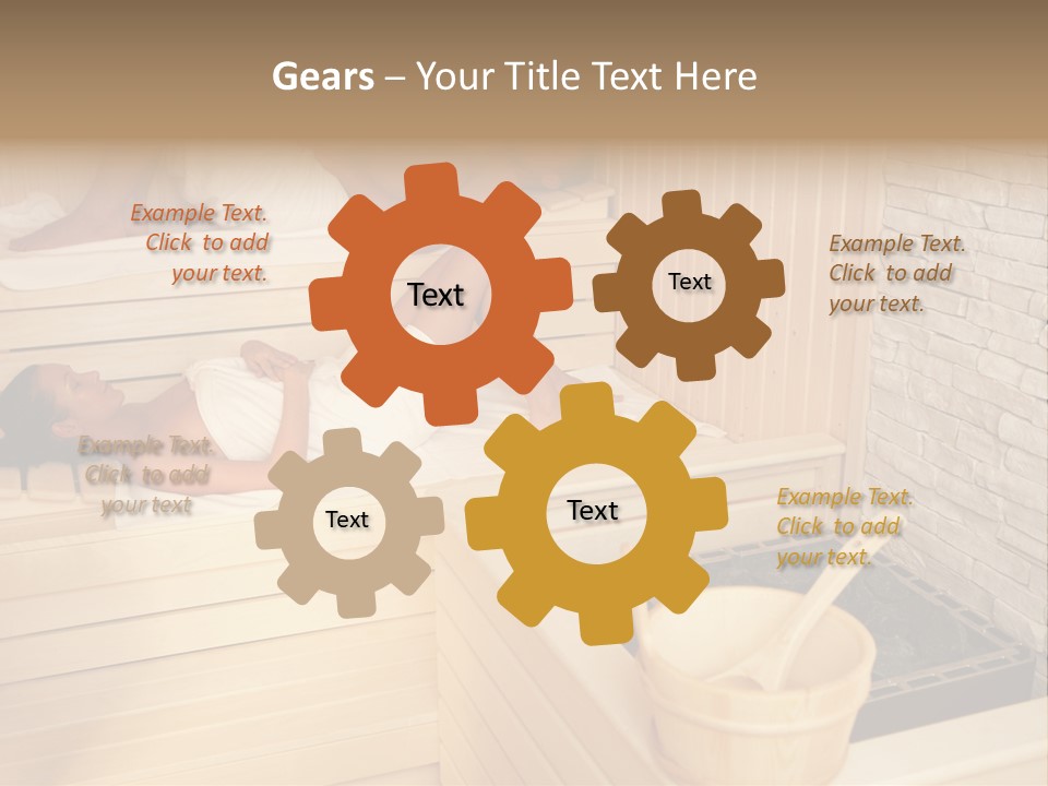 Hot Together Caucasian PowerPoint Template