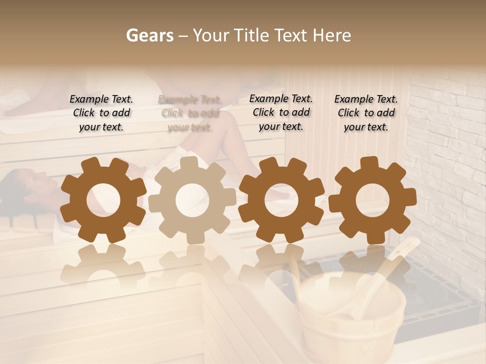 Hot Together Caucasian PowerPoint Template