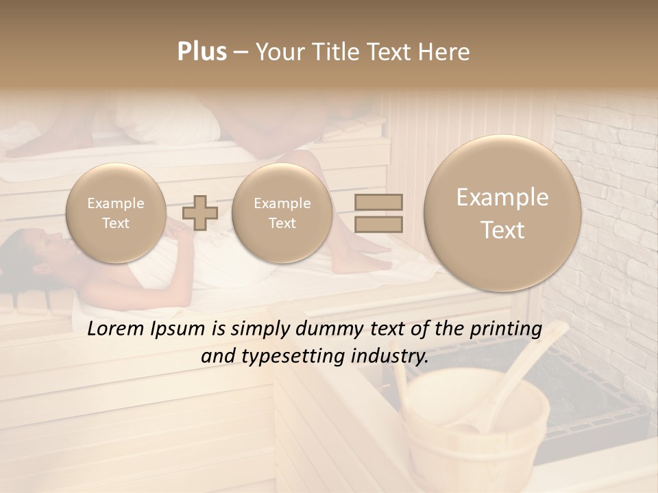 Hot Together Caucasian PowerPoint Template