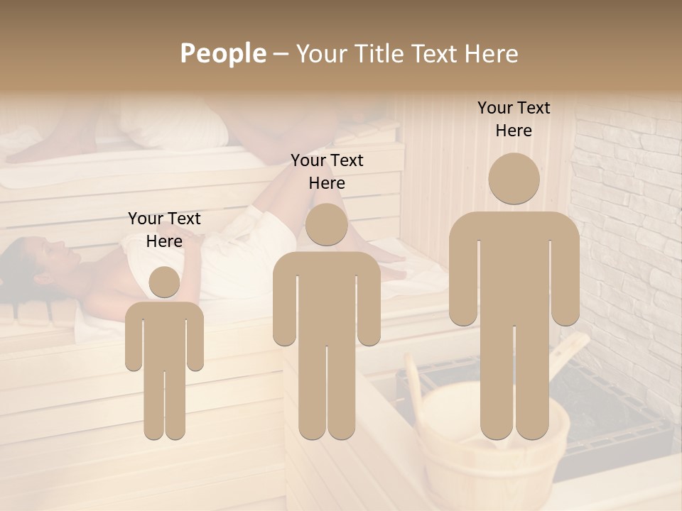 Hot Together Caucasian PowerPoint Template