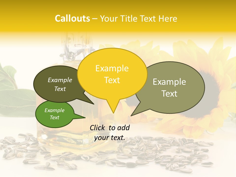 Leaf Kitchen Healthy PowerPoint Template