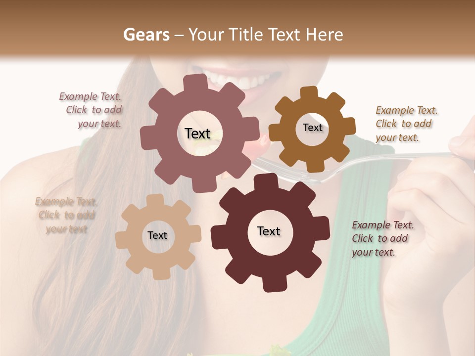 Conference Bu Ine Figure PowerPoint Template