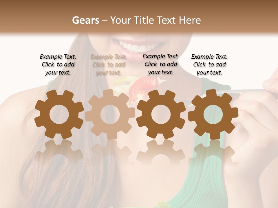 Conference Bu Ine Figure PowerPoint Template