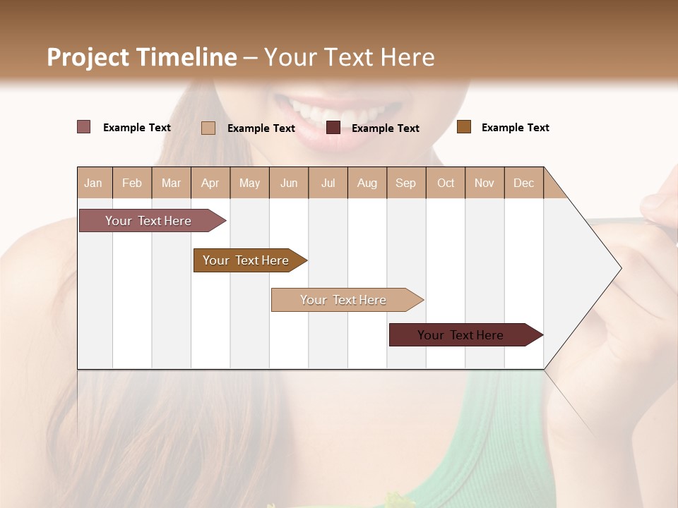 Conference Bu Ine Figure PowerPoint Template