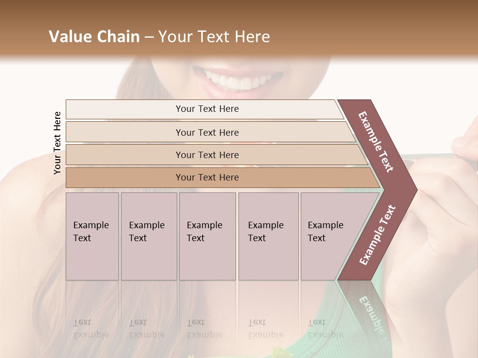 Conference Bu Ine Figure PowerPoint Template