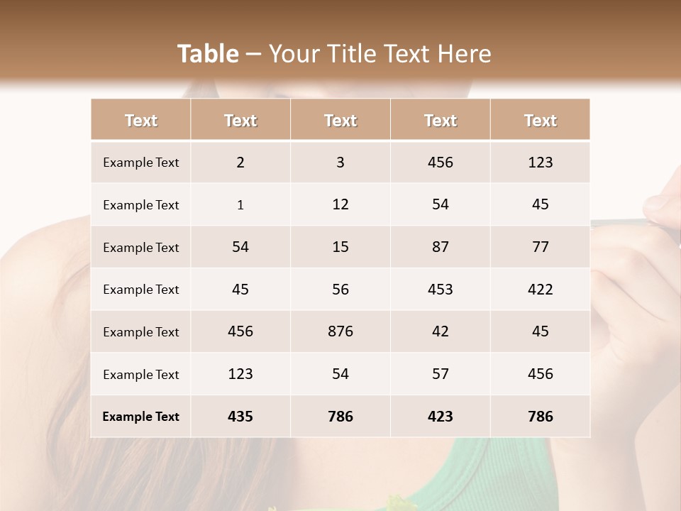 Conference Bu Ine Figure PowerPoint Template
