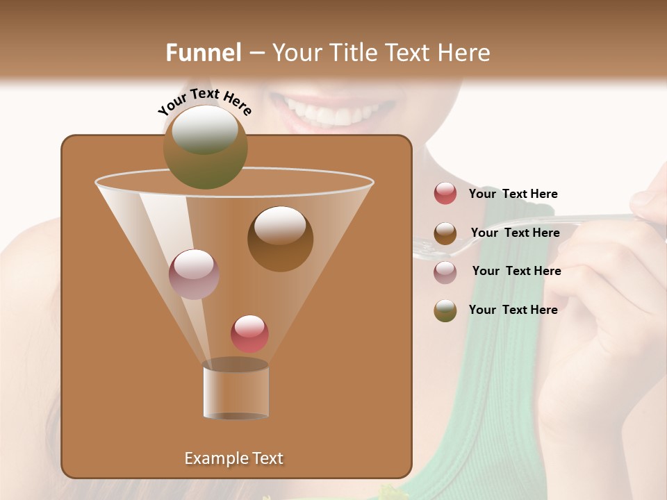 Conference Bu Ine Figure PowerPoint Template