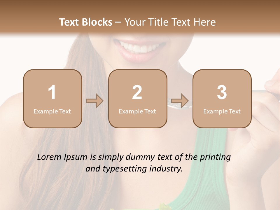 Conference Bu Ine Figure PowerPoint Template