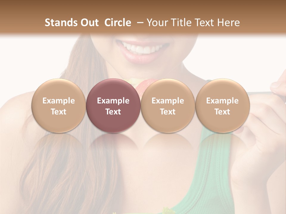 Conference Bu Ine Figure PowerPoint Template