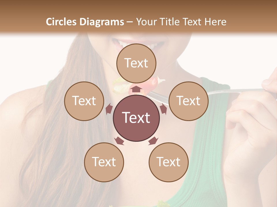 Conference Bu Ine Figure PowerPoint Template