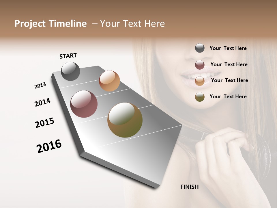 Multicolor Beautiful Gorgeou PowerPoint Template