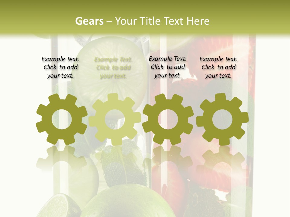 Leaf Green Citrus PowerPoint Template