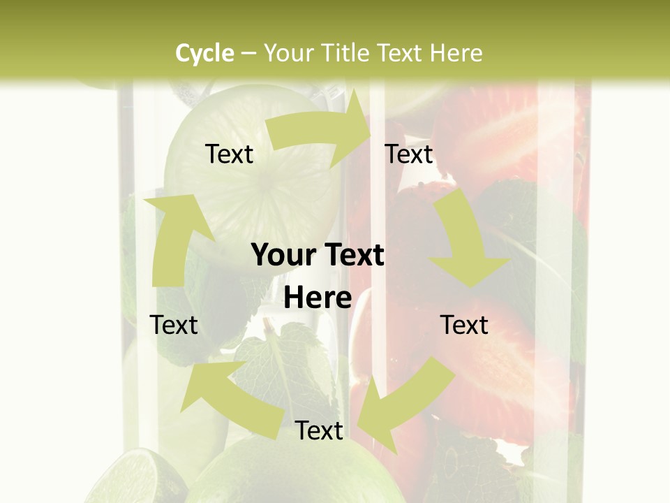 Leaf Green Citrus PowerPoint Template