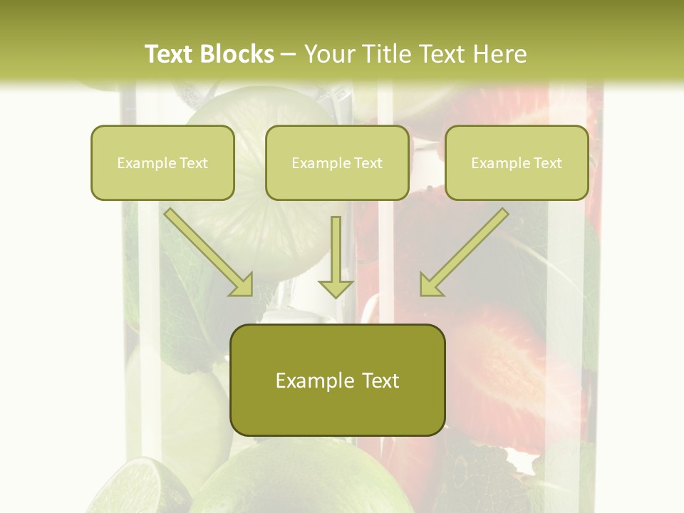 Leaf Green Citrus PowerPoint Template
