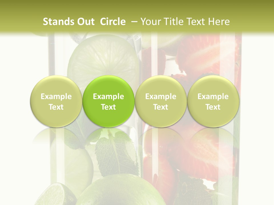 Leaf Green Citrus PowerPoint Template