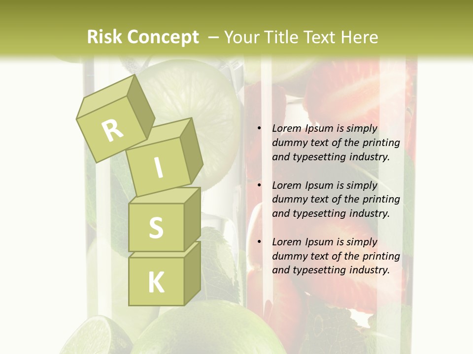 Leaf Green Citrus PowerPoint Template