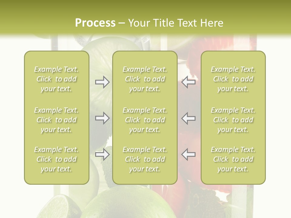 Leaf Green Citrus PowerPoint Template