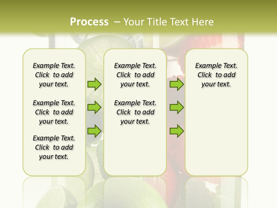 Leaf Green Citrus PowerPoint Template