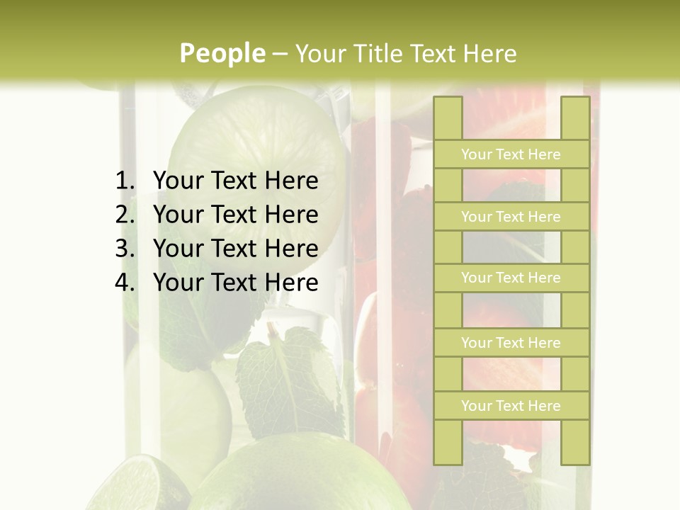 Leaf Green Citrus PowerPoint Template