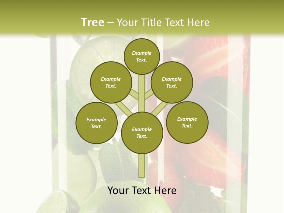 Leaf Green Citrus PowerPoint Template