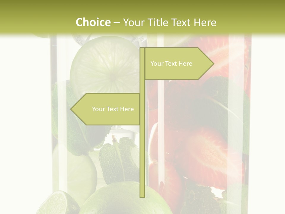 Leaf Green Citrus PowerPoint Template
