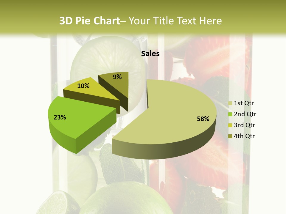 Leaf Green Citrus PowerPoint Template