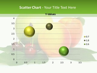 Yellow Leaves Apples PowerPoint Template