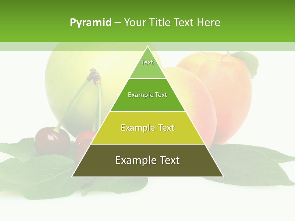 Yellow Leaves Apples PowerPoint Template