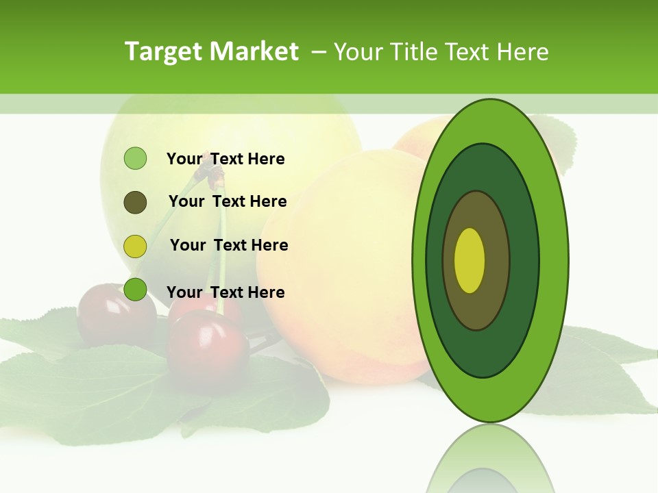 Yellow Leaves Apples PowerPoint Template