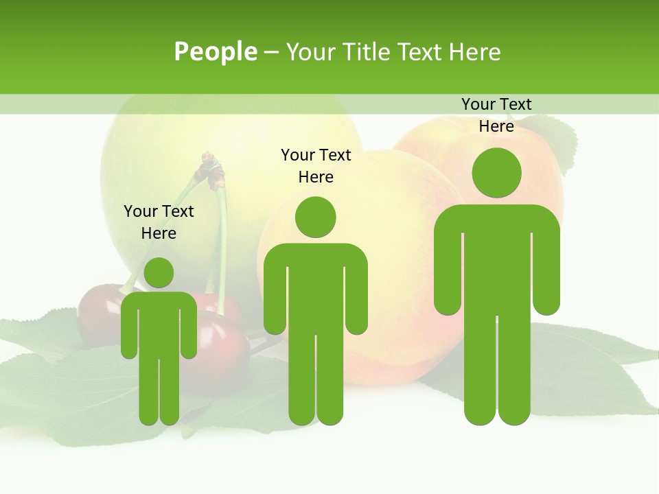 Yellow Leaves Apples PowerPoint Template