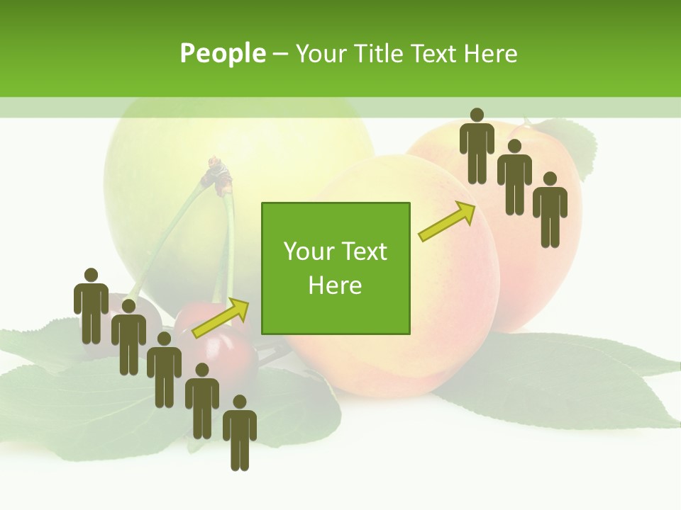 Yellow Leaves Apples PowerPoint Template