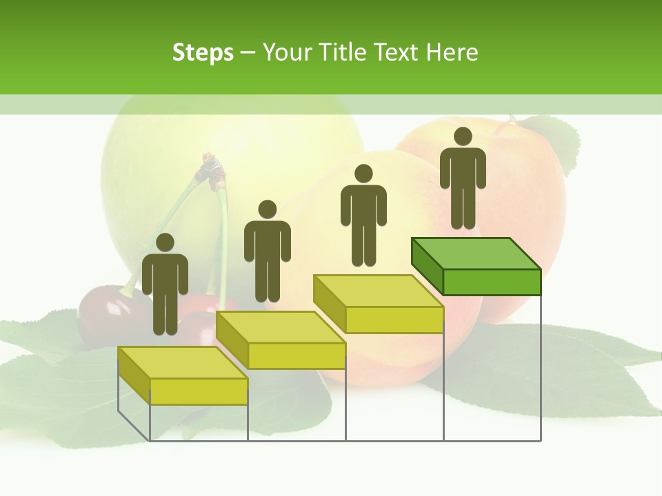 Yellow Leaves Apples PowerPoint Template