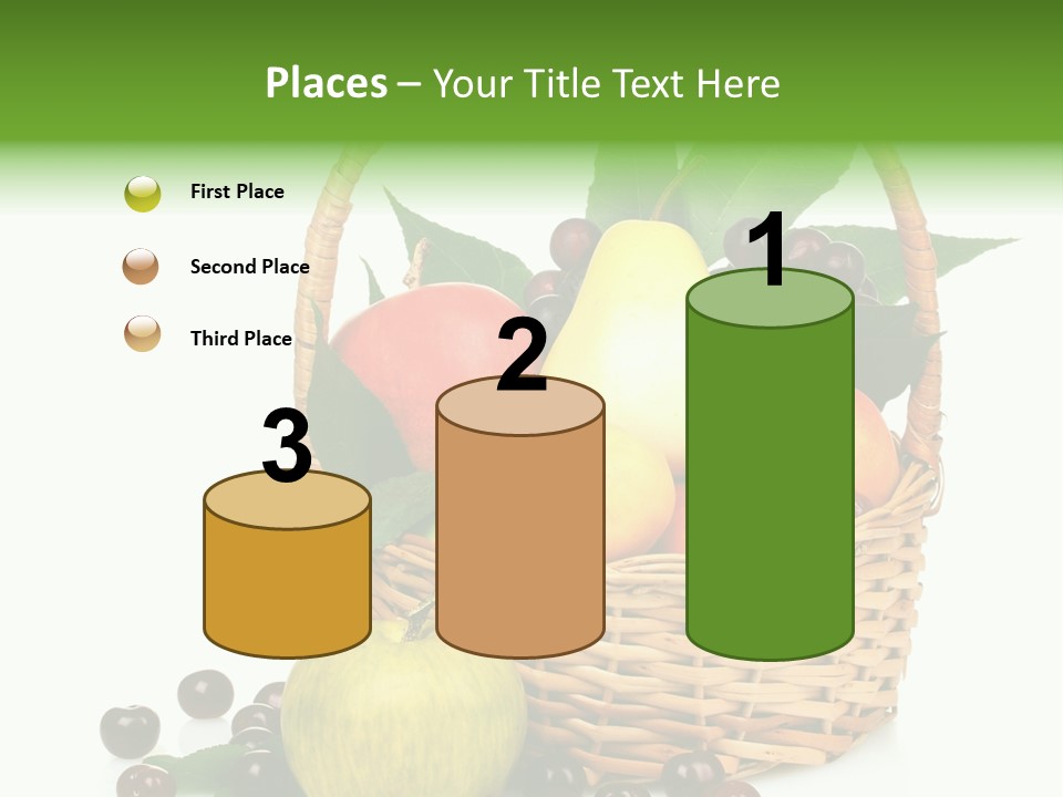 Product Summer Vitamin PowerPoint Template