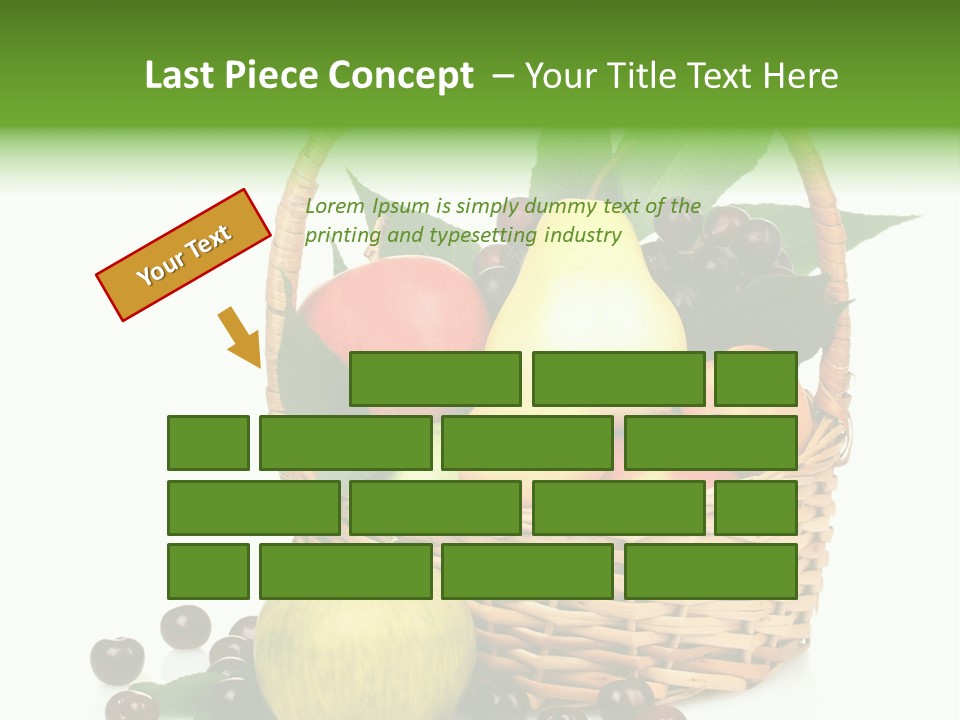 Product Summer Vitamin PowerPoint Template