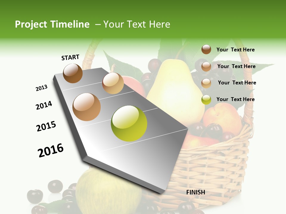 Product Summer Vitamin PowerPoint Template
