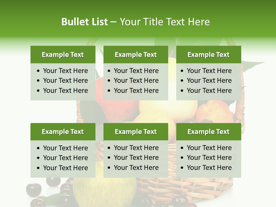Product Summer Vitamin PowerPoint Template