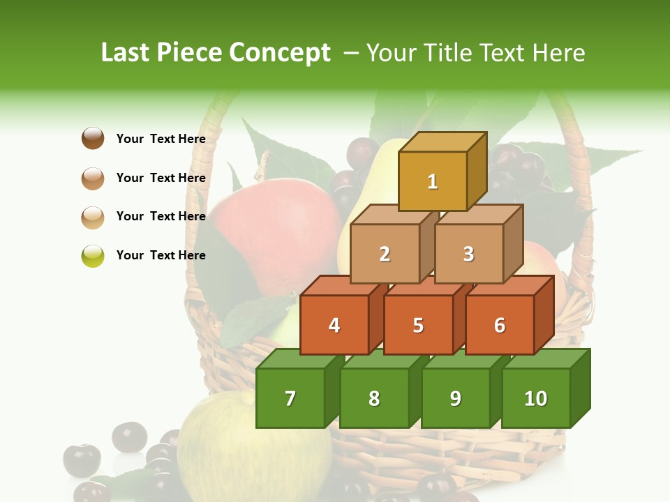 Product Summer Vitamin PowerPoint Template